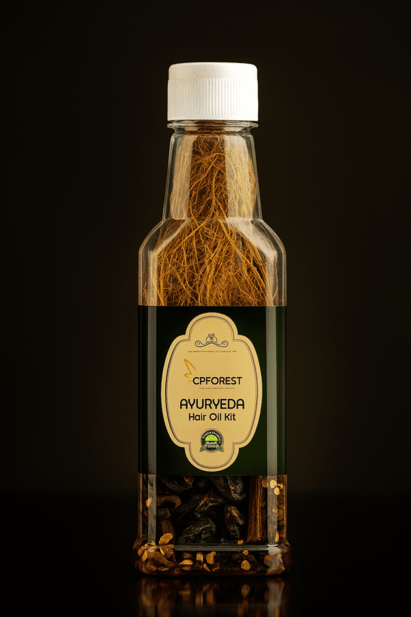 CPFOREST Ayurvedic Hair Oil Kit